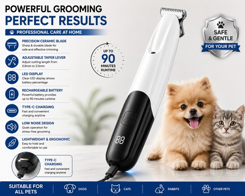 Cordless dog clippers for all - cordless,