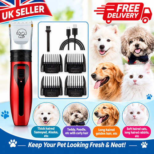 Dog hair clippers cordless pet - dog,