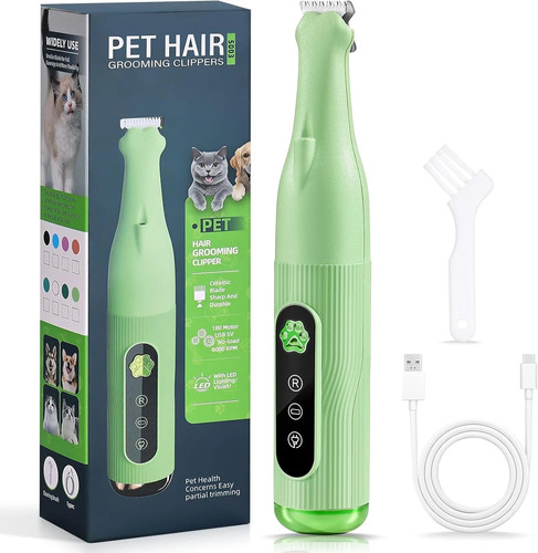 Dog paw trimmer with led - paw,