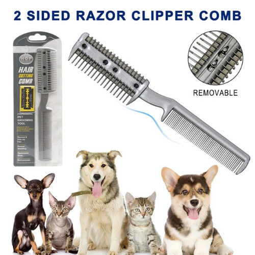 Pet hair trimmer - pet, 2-sided