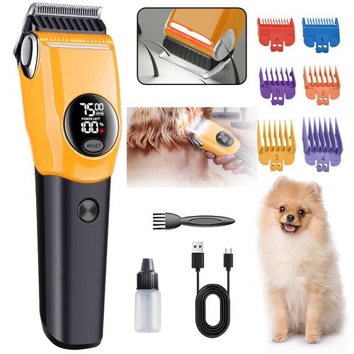 Lcd professional dog clippers - professional,