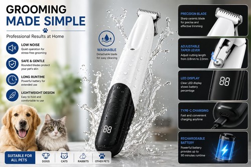 Dog clippers low noise - low, noise,