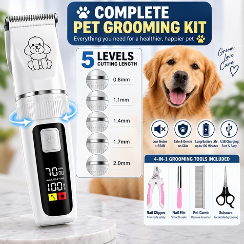Professional dog cat clippers - professional,