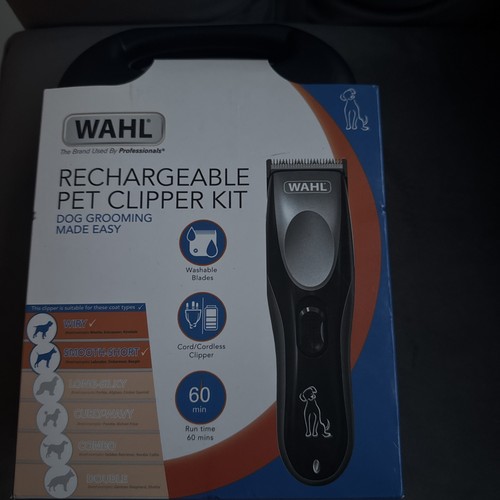 Wahl rechargeable pet clipper - rechargeable,