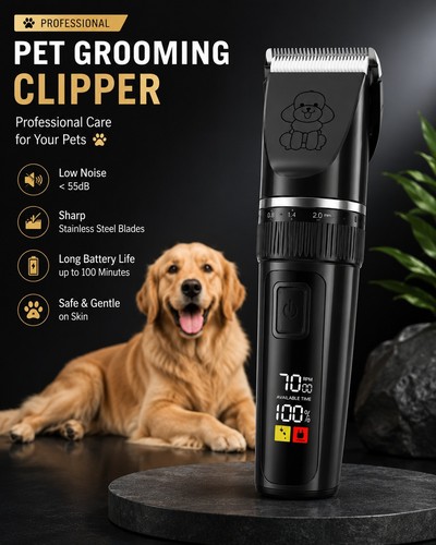 Cordless dog clippers - cordless,