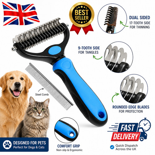 Professional pet dog - pet, comb