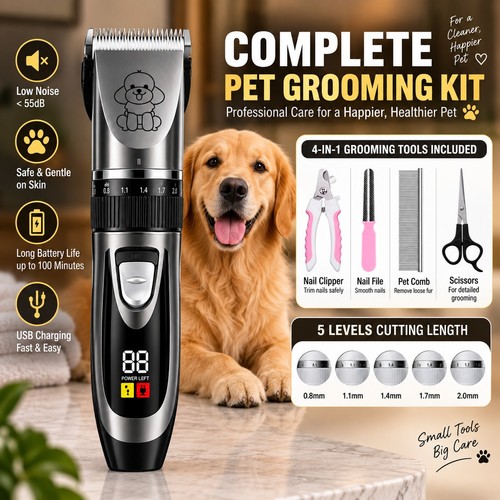 Pet dog thick fur - thick,