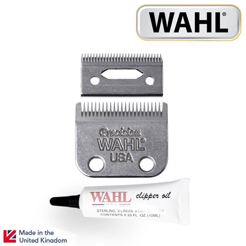 Wahl clipper blade set and - and, oil