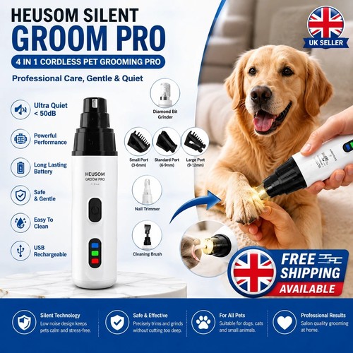 Silent dog nail grinder - nail,
