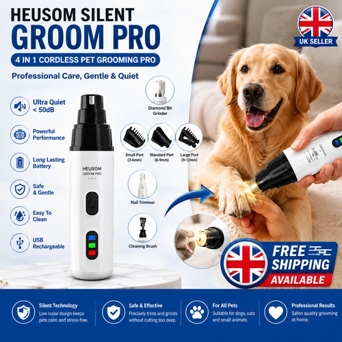 Silent dog nail - nail, grinder